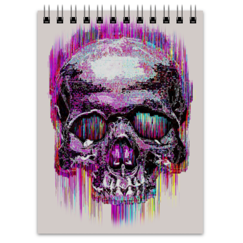 Printio Блокнот Skull art printio кепка skull art