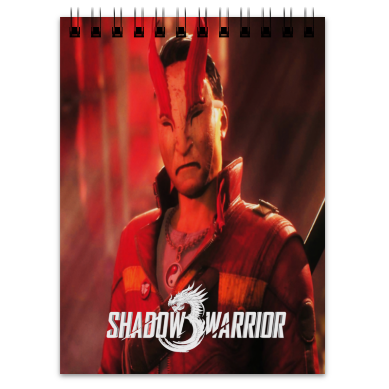 Printio Блокнот Shadow warrior 3 shadow warrior 3 definitive edition ps4 русские субтитры