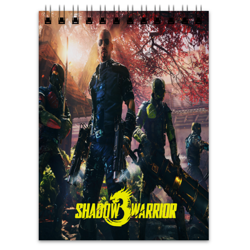 Printio Блокнот Shadow warrior printio блокнот shadow warrior 3