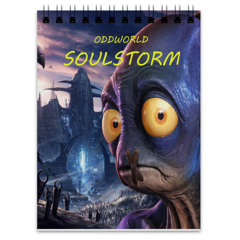 oddworld soulstorm steelbook edition ps4 Printio Блокнот Oddworld soulstorm
