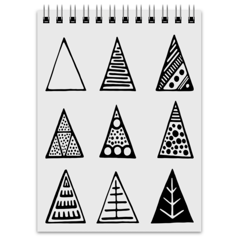 Printio Блокнот Triangles