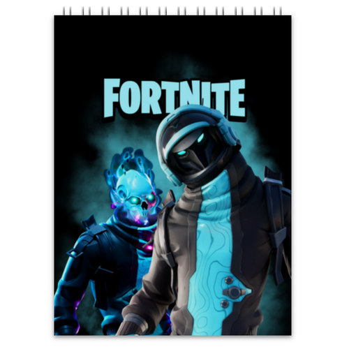 Заказать блокнот в Москве. Блокнот FORTNITE от geekbox - готовые дизайны и нанесение принтов.