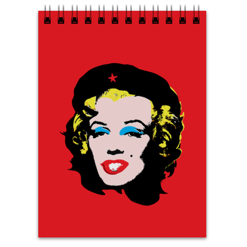 Заказать блокнот в Москве. Блокнот Che Guevara- Marilyn Monroe от zen4@bk.ru - готовые дизайны и нанесение принтов.
