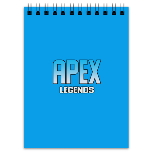 Заказать блокнот в Москве. Блокнот Apex Legends от THE_NISE  - готовые дизайны и нанесение принтов.
