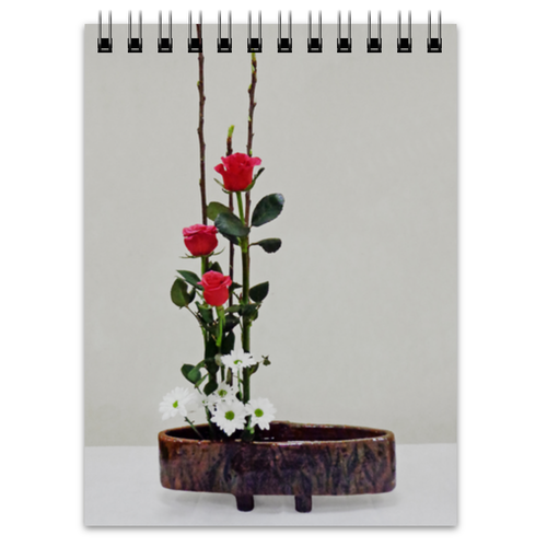 Заказать блокнот в Москве. Блокнот Икебана / Ikebana от Ikebana - готовые дизайны и нанесение принтов.