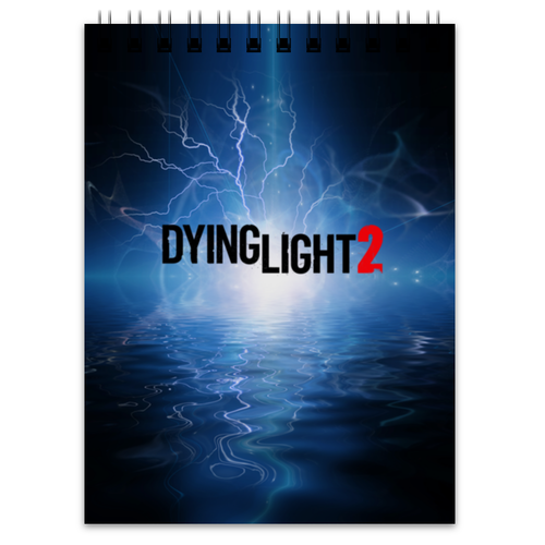 Заказать блокнот в Москве. Блокнот Dying Light 2 от THE_NISE  - готовые дизайны и нанесение принтов.