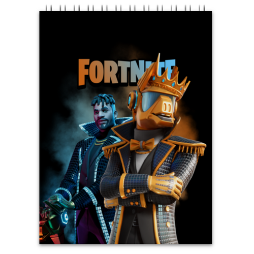 Заказать блокнот в Москве. Блокнот FORTNITE от geekbox - готовые дизайны и нанесение принтов.