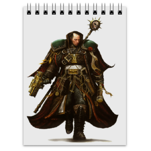 Заказать блокнот в Москве. Блокнот Эйзенхорн (Warhammer 40k) от GeekFox  - готовые дизайны и нанесение принтов.