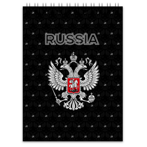 Заказать блокнот в Москве. Блокнот   Герб России от THE_NISE  - готовые дизайны и нанесение принтов.
