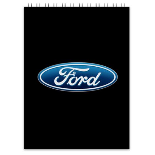 Заказать блокнот в Москве. Блокнот Ford  от DESIGNER   - готовые дизайны и нанесение принтов.
