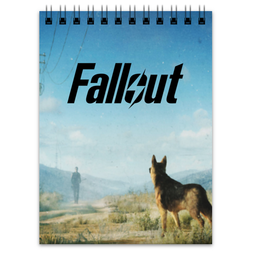 Заказать блокнот в Москве. Блокнот Fallout от THE_NISE  - готовые дизайны и нанесение принтов.