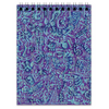 Заказать блокнот в Москве. Блокнот Голубое в фиолетовом от Vadim Koval - готовые дизайны и нанесение принтов.