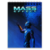 Заказать блокнот в Москве. Блокнот Mass Effect  от THE_NISE  - готовые дизайны и нанесение принтов.