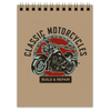 Заказать блокнот в Москве. Блокнот Classic motorcycles  от THE_NISE  - готовые дизайны и нанесение принтов.