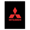 Заказать блокнот в Москве. Блокнот MITSUBISHI от DESIGNER   - готовые дизайны и нанесение принтов.