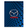 Заказать блокнот в Москве. Блокнот Mazda от THE_NISE  - готовые дизайны и нанесение принтов.