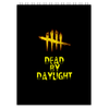 Заказать блокнот в Москве. Блокнот Dead by Daylight от THE_NISE  - готовые дизайны и нанесение принтов.