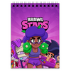 Заказать блокнот в Москве. Блокнот BRAWL STARS ROSA  от geekbox - готовые дизайны и нанесение принтов.