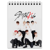 Заказать блокнот в Москве. Блокнот STRAY KIDS  от geekbox - готовые дизайны и нанесение принтов.