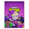 Заказать блокнот в Москве. Блокнот BRAWL STARS EMZ от geekbox - готовые дизайны и нанесение принтов.