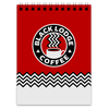 Заказать блокнот в Москве. Блокнот Твин Пикс. Black Lodge Coffee от geekbox - готовые дизайны и нанесение принтов.