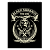 Заказать блокнот в Москве. Блокнот Black Sabbath от geekbox - готовые дизайны и нанесение принтов.
