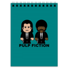 Заказать блокнот в Москве. Блокнот Pulp Fiction от Аня Лукьянова - готовые дизайны и нанесение принтов.
