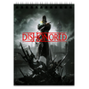 Заказать блокнот в Москве. Блокнот Dishonored от THE_NISE  - готовые дизайны и нанесение принтов.