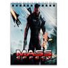 Заказать блокнот в Москве. Блокнот Mass Effect от THE_NISE  - готовые дизайны и нанесение принтов.