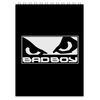 Заказать блокнот в Москве. Блокнот Bad Boy от DESIGNER   - готовые дизайны и нанесение принтов.