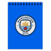 Заказать блокнот в Москве. Блокнот Manchester City от THE_NISE  - готовые дизайны и нанесение принтов.