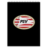 Заказать блокнот в Москве. Блокнот PSV FC от THE_NISE  - готовые дизайны и нанесение принтов.