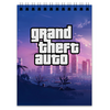 Заказать блокнот в Москве. Блокнот Grand Theft Auto от THE_NISE  - готовые дизайны и нанесение принтов.