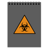 Заказать блокнот в Москве. Блокнот Biohazard от THE_NISE  - готовые дизайны и нанесение принтов.