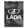 Заказать блокнот в Москве. Блокнот Авто Lada от THE_NISE  - готовые дизайны и нанесение принтов.