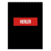 Заказать блокнот в Москве. Блокнот Healer от THE_NISE  - готовые дизайны и нанесение принтов.