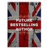 Заказать блокнот в Москве. Блокнот Future Best selling Author  от Celluloid - готовые дизайны и нанесение принтов.