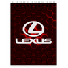Заказать блокнот в Москве. Блокнот Lexus от THE_NISE  - готовые дизайны и нанесение принтов.