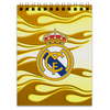 Заказать блокнот в Москве. Блокнот Real Madrid от THE_NISE  - готовые дизайны и нанесение принтов.