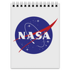 Заказать блокнот в Москве. Блокнот NASA  от Jimmy Flash - готовые дизайны и нанесение принтов.