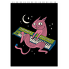 Заказать блокнот в Москве. Блокнот Synth Cat от Павел Павел - готовые дизайны и нанесение принтов.