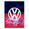 Заказать блокнот в Москве. Блокнот Volkswagen от THE_NISE  - готовые дизайны и нанесение принтов.