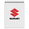 Заказать блокнот в Москве. Блокнот SUZUKI от DESIGNER   - готовые дизайны и нанесение принтов.