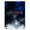 Заказать блокнот в Москве. Блокнот God of War от THE_NISE  - готовые дизайны и нанесение принтов.