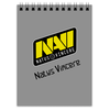 Заказать блокнот в Москве. Блокнот Natus Vincere от THE_NISE  - готовые дизайны и нанесение принтов.