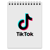 Заказать блокнот в Москве. Блокнот TikTok  от DESIGNER   - готовые дизайны и нанесение принтов.