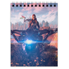 Заказать блокнот в Москве. Блокнот Horizon Zero Dawn от GeekFox  - готовые дизайны и нанесение принтов.
