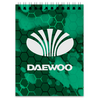 Заказать блокнот в Москве. Блокнот Daewoo от THE_NISE  - готовые дизайны и нанесение принтов.