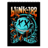 Заказать блокнот в Москве. Блокнот Blink-182 от geekbox - готовые дизайны и нанесение принтов.