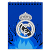 Заказать блокнот в Москве. Блокнот Real Madrid от THE_NISE  - готовые дизайны и нанесение принтов.